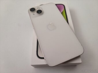 apple iphone 14 128gb Starlight / Batéria 100% - 8