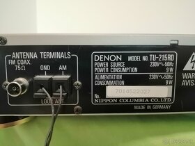 DENON TU-215RD  AM/FM Stereo Tuner - 8