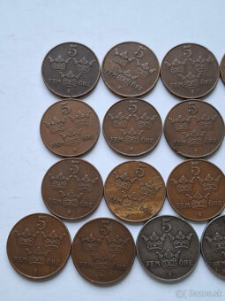 Mince Svedsko 1913-1950, 29ks - 8