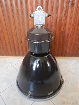 industriálna lampa veľká, priemer 55 cm, výška 75 cm - 8