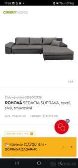 Dobrý deň predám Sedačku. - 8