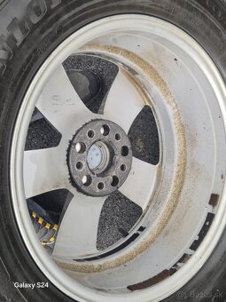 Disky ALU kolesá Audi Q7 R18 a zimné pneumatiky - 8