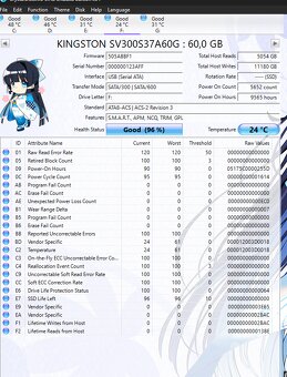 HDD 3.5 2tb, 500gb, 2.5 1tb, 60gb ssd - 8