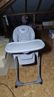 Jedálenská stolička chicco - 8