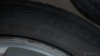 Elektrony letna sada Opel 4x100 R15 6j ET49 - 8