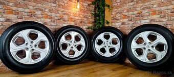 Alu R17 5x114,3 orig. NISSAN X-trail + zimné 225/65 R17 - 8