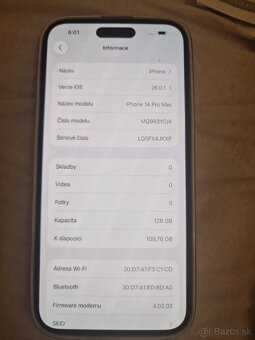Iphone 14 Pro Max 128GB - 8