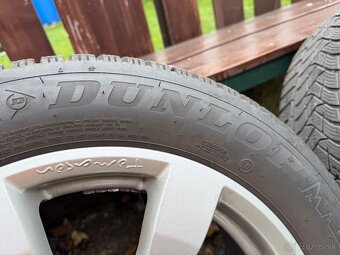 Disky 5x112 R16 + zimne pneu Dunlop - 8