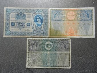 Bankovky staré RU a staré Rakúsko - 8