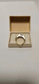 14k zlatý prsteň 0,78ct - 8