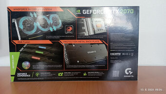 GeForce RTX™ 2070 WINDFORCE 8G (rev. 1.0) - 8
