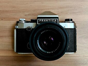 Praktica Super TL + CARL ZEISS JENA PANCOLAR  f1.8/50 - 8