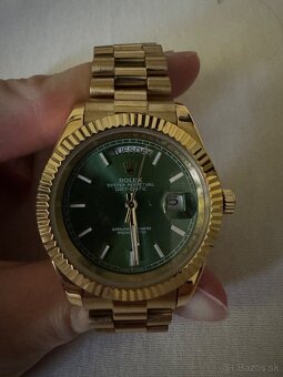 Rolex day date 40 green dial - 8