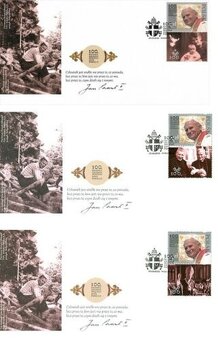 2020 100 rokov Jan Pavol 2 spolocne vydanie Polsko Vatikan - 8