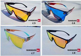 Pánske a dámske slnečné okuliare QUIKSILVER + handrička - 8