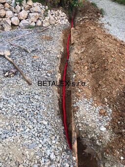 Ručné výkopové práce strojové bager doprava Minibager dovoz - 8