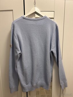 Moncler sveter XXL — nový s visačkami, svetlomodrý - 8