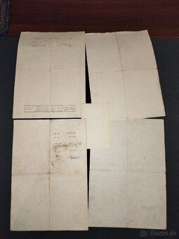 Stare vysvedčenia,dokumenty + fotka - 8