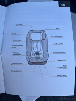 ISOFIX Autosedačka 9-36kg Petite a Mars - 8