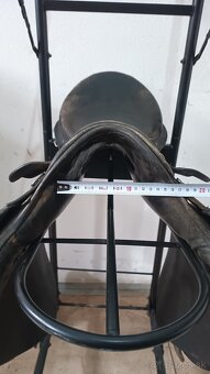 Kožené skokové sedlo KENT LEATHER (Made in England) – 17,5" - 8