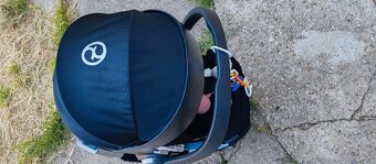 Predám kočík 5 mesiacov používaný+vajíčko cybex Aton 5 - 8