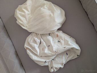 Cestovná postieľka Espiro Cloud beige / béžová - 8