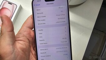 Apple iPhone 15 Plus 128GB ružový - aj vymením - 8