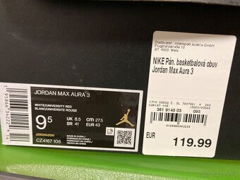 Jordany MAX Aura 3 veľ. 43 - 8