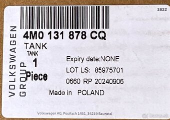 Audi Q7 4M Q8 4M8 VW TOUAREQ Nádrž ADBLUE - 8