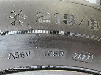 ‼️Alu disky DEZENT 16" +❄️zimné pneu DUNLOP 215/65 R16 - 8
