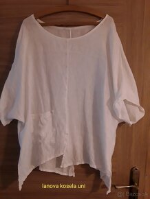 Oblečenie.. lanove saty,, .....rozne - 8