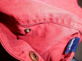 Desigual pánske chino nohavice bordovo červené L-XL - 8