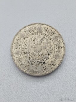 Mince 5 koruny F.J. - 8
