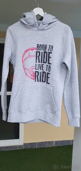 Born to Ride Live to Ride - Dámska Mikina - 8