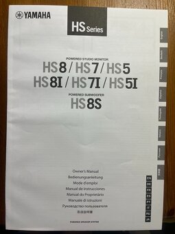 Yamaha HS7 - Biele reproduktory - 8