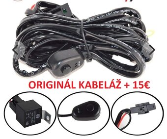 Led rampa 594W - 105cm Zaoblená - 3 radová Homologizovaná - 8