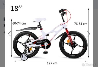 Royal Baby Space Shuttle 18" detský bicykel - 8