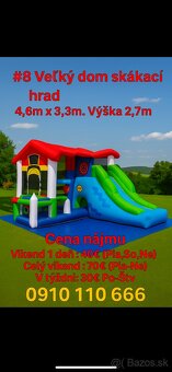 🎉 Prenájom skákacích hradov - 8