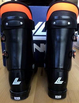 Detské lyžiarky Lange RSJ 60 BLACK/ORANGE FLUO veľkosť 41 - 8