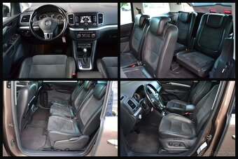 VW SHARAN 2.0 TDI HIGHLINE, PANORÁMA, 7 MIEST, KOŽA, BIXENÓN - 8