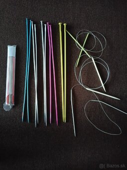 Vlna na pletenie + ihlice - 8