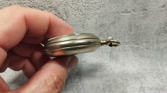 Staré kapesní hodinky Roskopf patent, velmi krásné, málo noš - 8