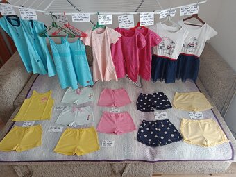 Oblec.jar,leto-dievcata dvojičky/jed.(vel.110,116,116-122) - 8