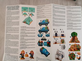 3D a 2D puzzle, cena spolu - 8