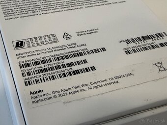 Apple iPhone 14 128GB - čierny - 8