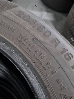 4x Continental 205/60 R16 92H zimné pneumatiky - 8