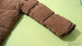 Hnedá pánska menčestrová bunda, veľkosť XL - 8