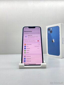 iPhone 13 BLUE 128GB ORIGINÁL STAV PRÍSLUŠENSTVO - 8