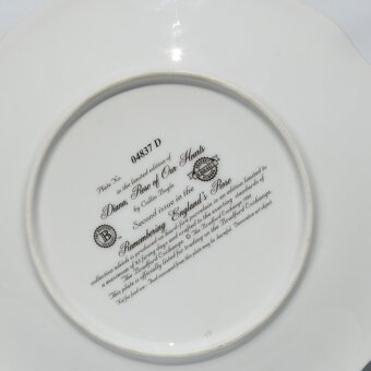Porcelánové taniere vydané na pamiatku Lady Diany - 8