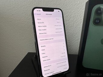 iPhone 13 Pro Green 100% Zdravie Batérie - 8